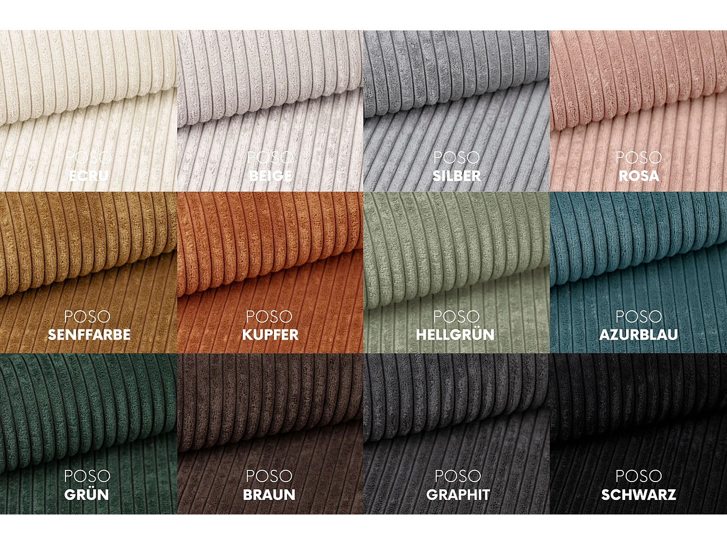 Canapé convertible DUO Poso en tissu - plusieurs coloris Beige clair