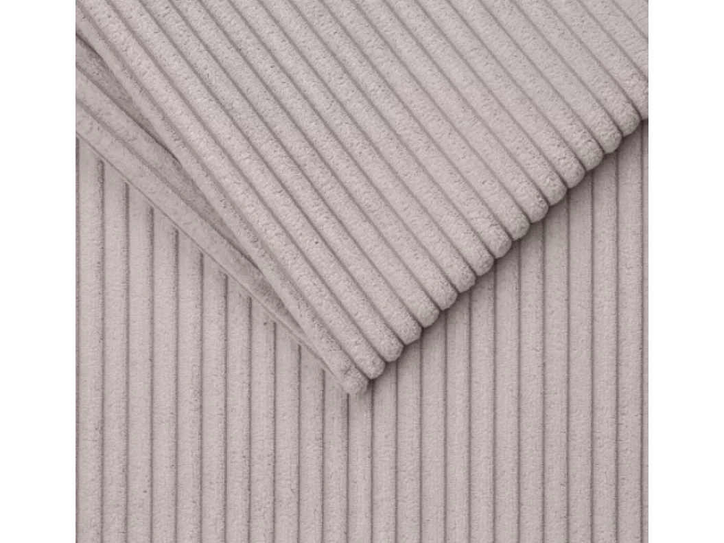 Canapé avec fonction couchage et coffre de lit, canapé-lit DUO Poso tissu - plusieurs coloris Gris clair