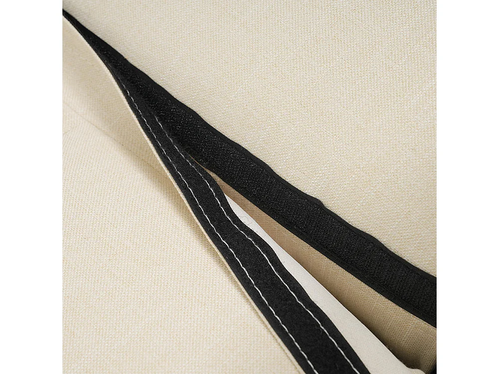 Comfortabele multifunctionele opklapbare slaapbank met verstelbare rugleuning ideaal voor kleine appartementen en woningen beige