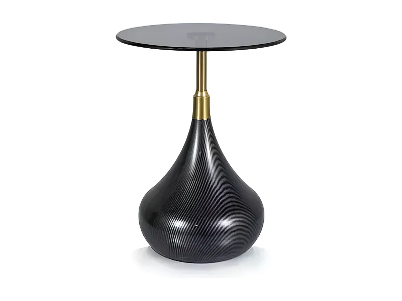 Table d'appoint/céramique/métal/Tauros