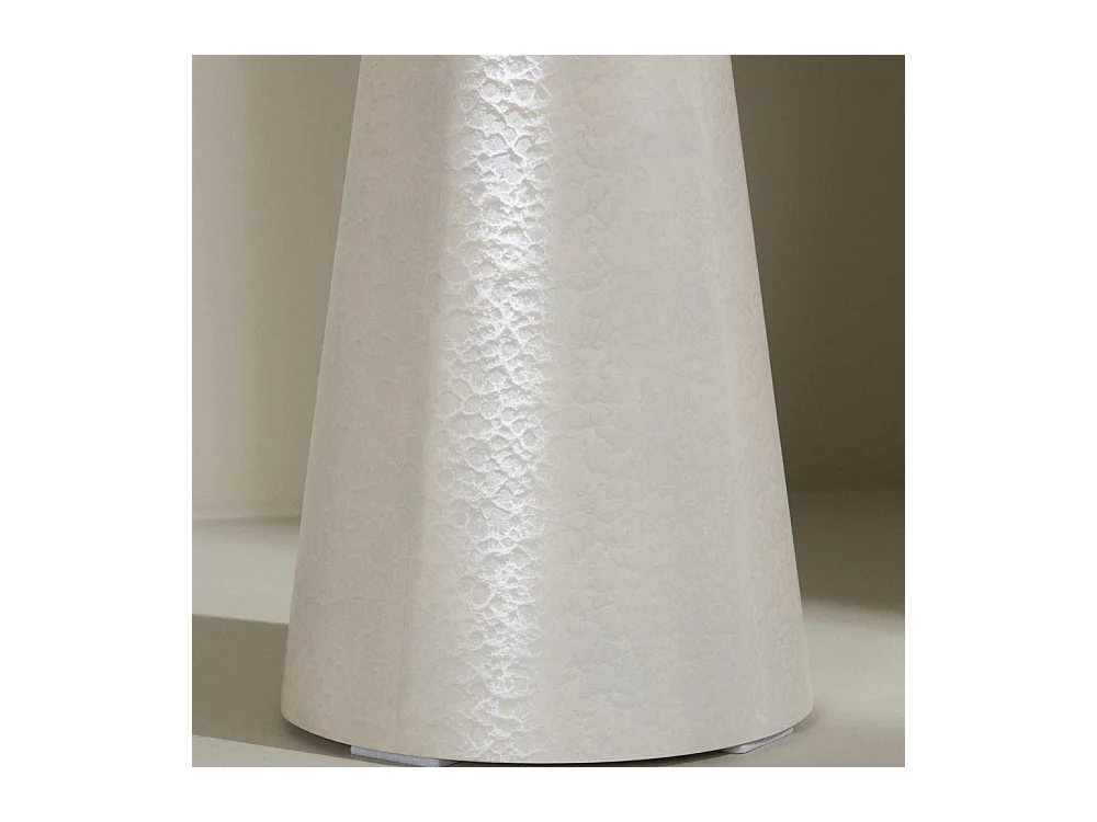 Table d'Appoint Design "Lanzo" 45cm Blanc