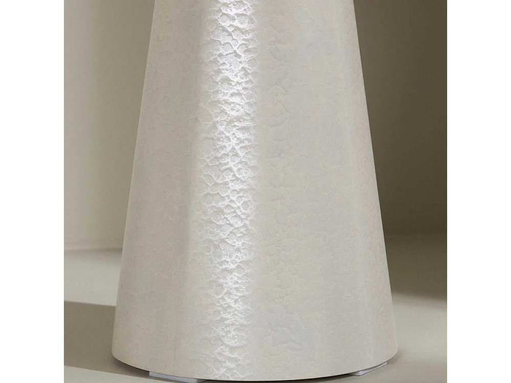 Table d'Appoint Design "Lanzo" 45cm Blanc