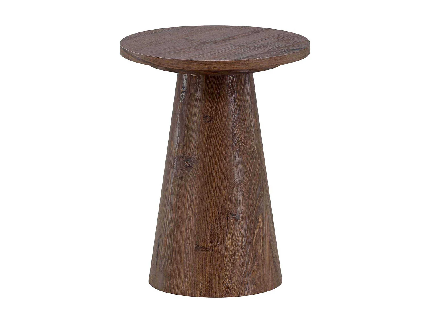 Table d'Appoint Design "Lanzo" 45cm Moka