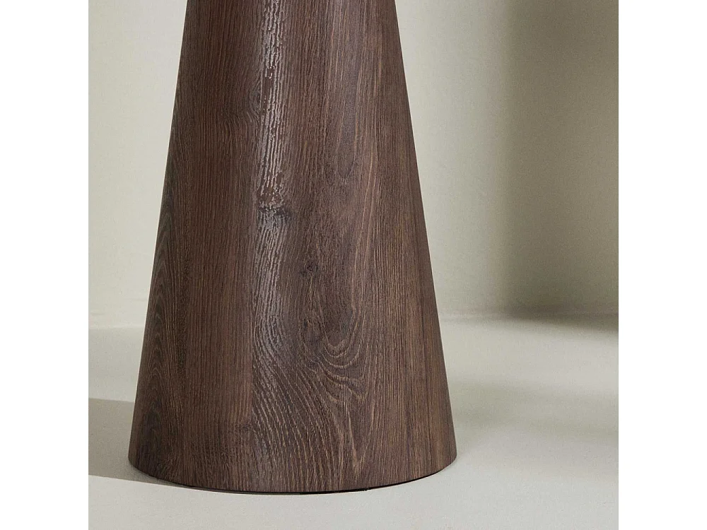 Table d'Appoint Design "Lanzo" 45cm Moka