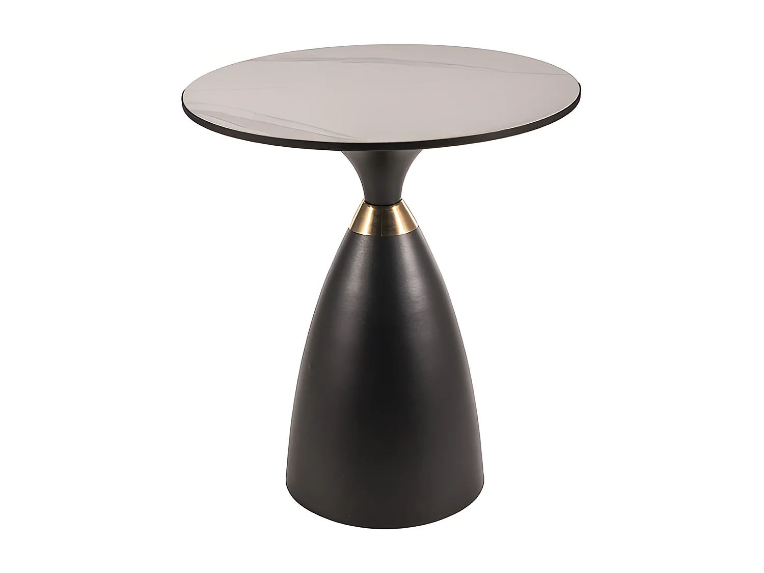 Table d'appoint/céramique/métal/Gemini