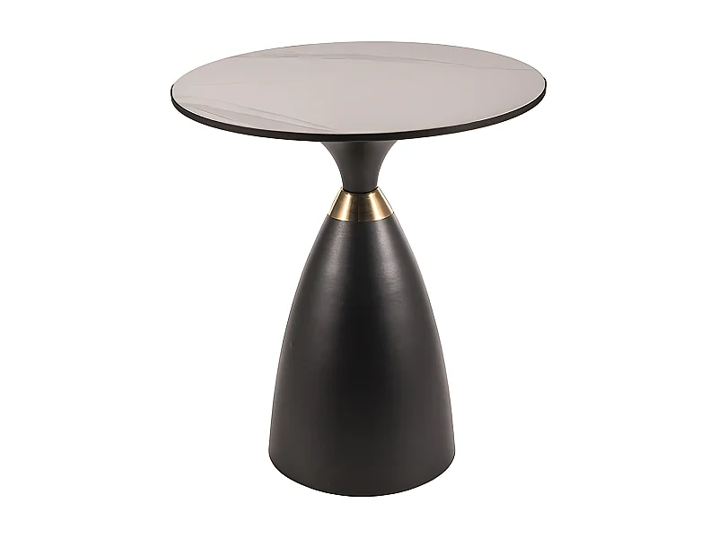 Table d'appoint/céramique/métal/Gemini