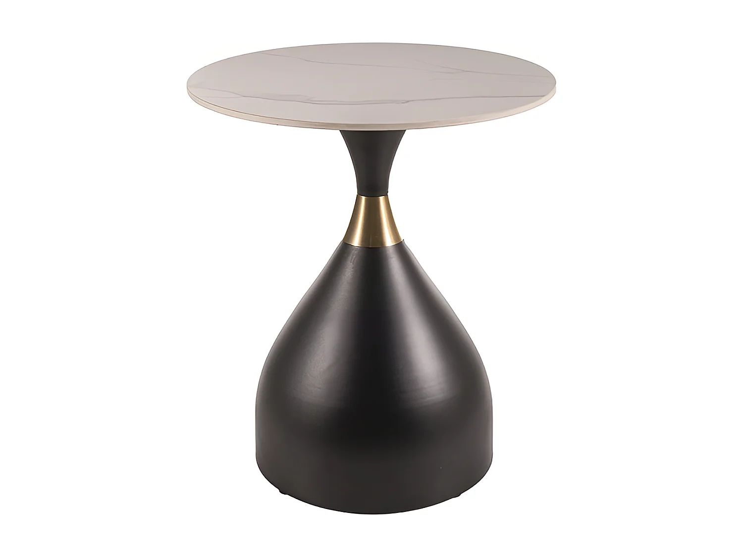 Table d'appoint/céramique/métal/Virgo