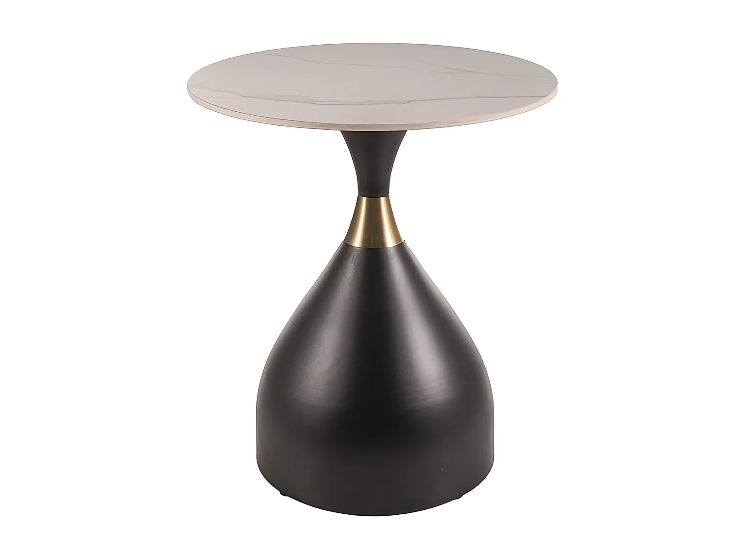 Table d'appoint/céramique/métal/Virgo