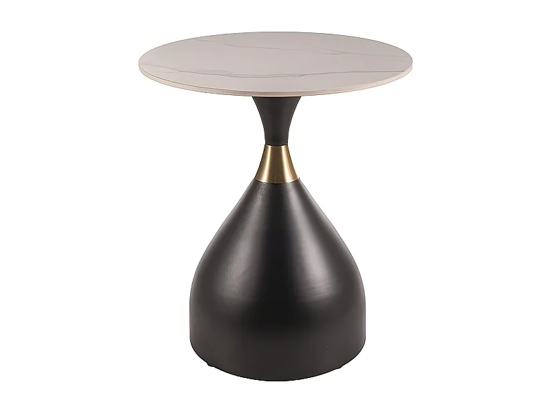 Table d'appoint/céramique/métal/Virgo