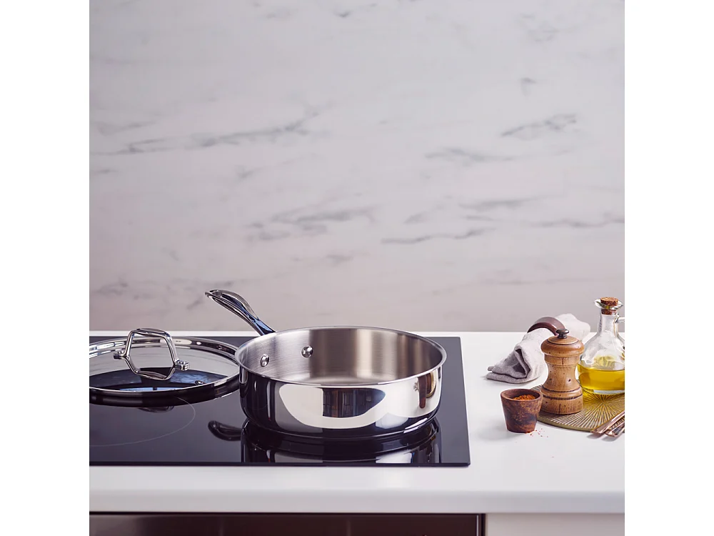 Beka Sauteuse inox 24cm + couvercle - 12065264