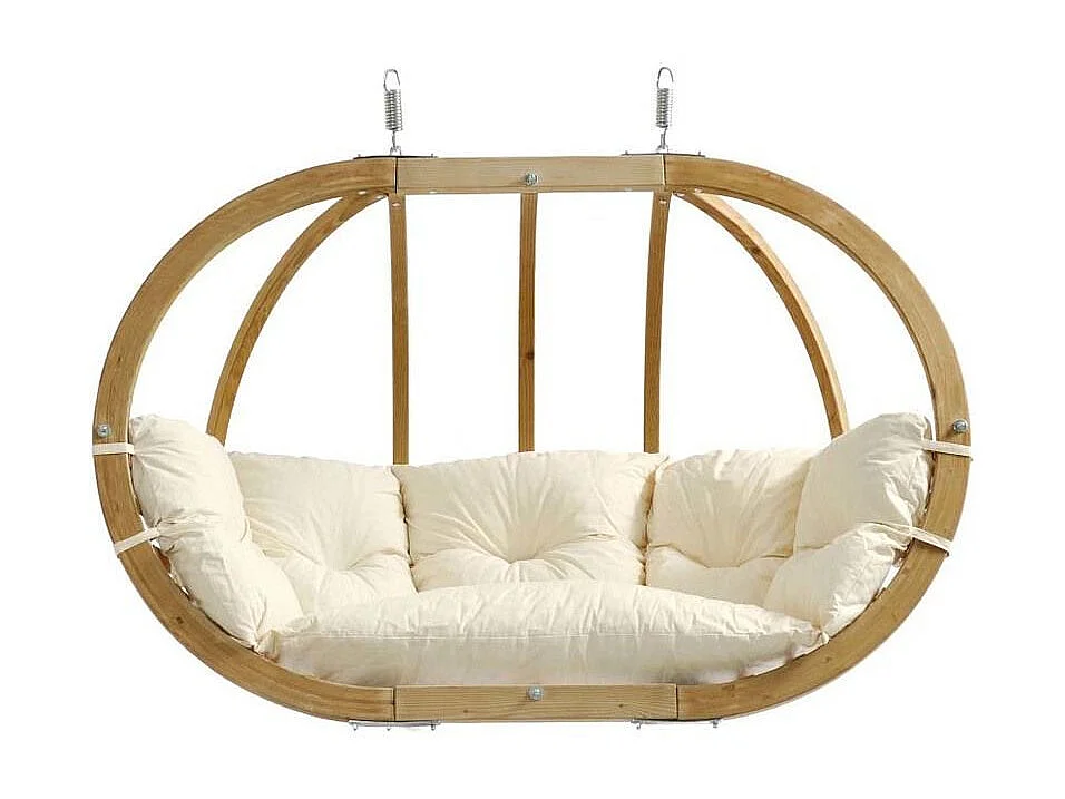 Canapé suspendu Globo royal Ecru