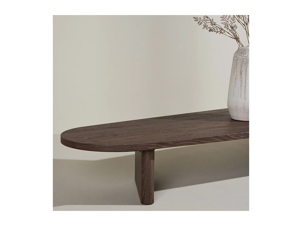 Table Basse Design "Gronvik" 180cm Marron