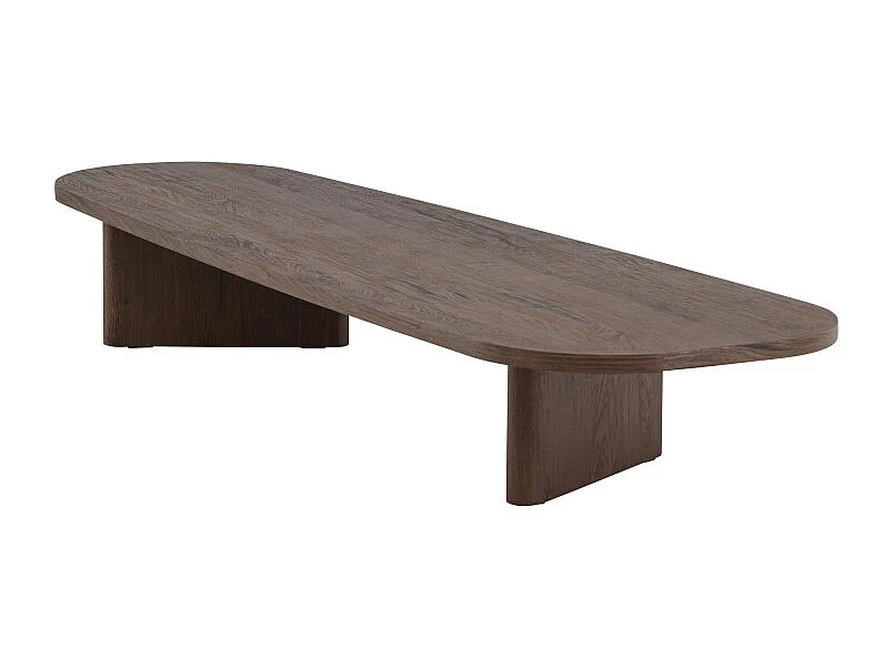 Table Basse Design "Gronvik" 180cm Marron