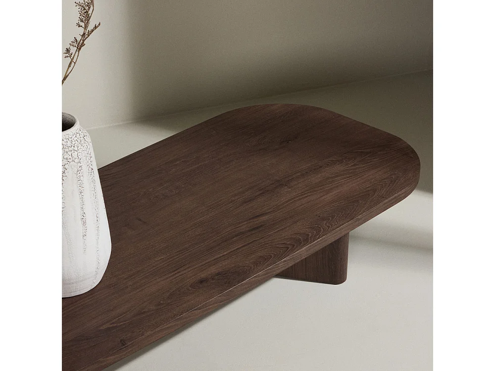 Table Basse Design "Gronvik" 180cm Marron