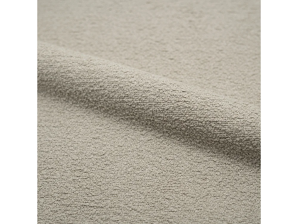Chaise de bar en tissu bouclé beige 66 cm - Groom