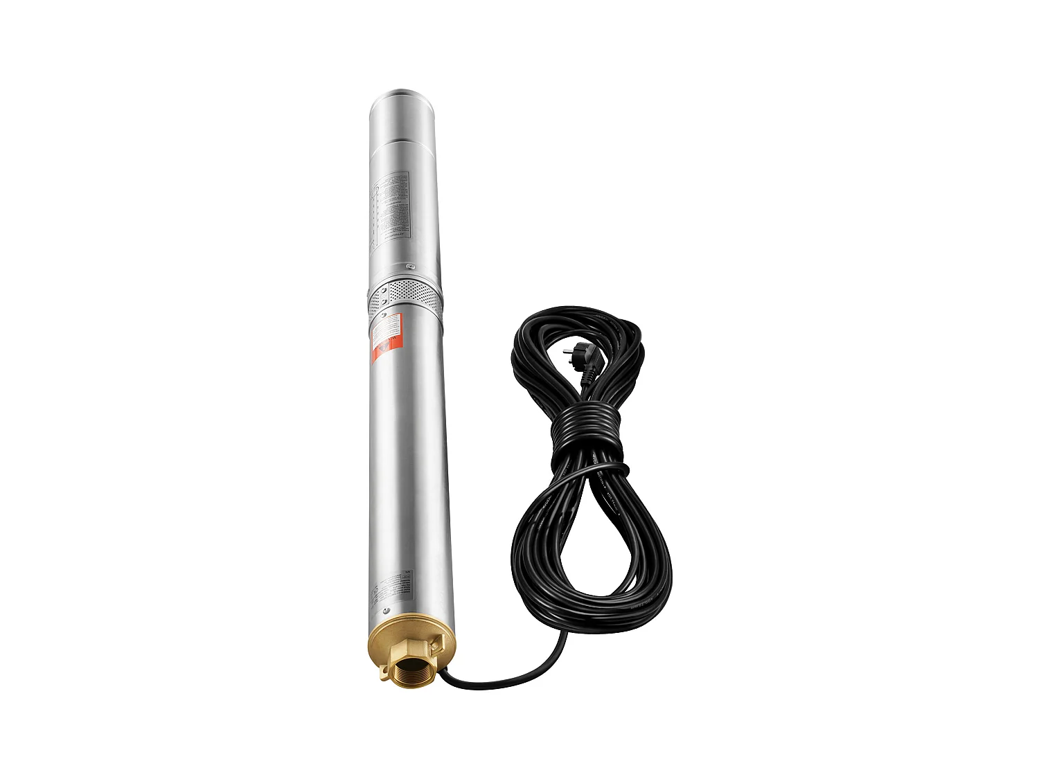 Bomba de Pozo Profundo SucceBuy, Bomba de Pozo Profundo Acero Inoxidable, 1100 W, 7,1 m³/h, 105 m de Altura