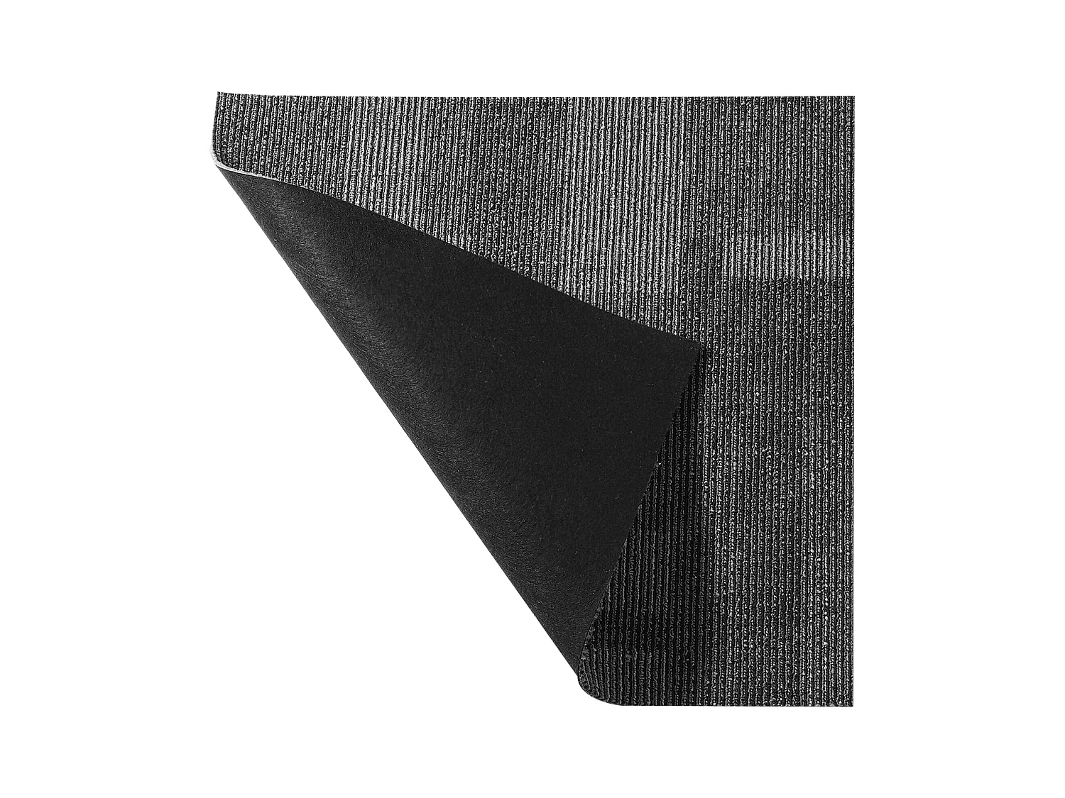 Tapis SucceBuy Dalles de Moquette Réutilisables, 24 Pièces 60.96CMx60.96CM Carrés avec Rembourrage Attaché DIY - Gris Mélangé