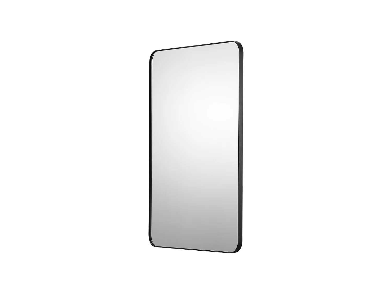 Espejo Rectangular de Pared SucceBuy de 91,5 x 61 CM con Marco de Aluminio