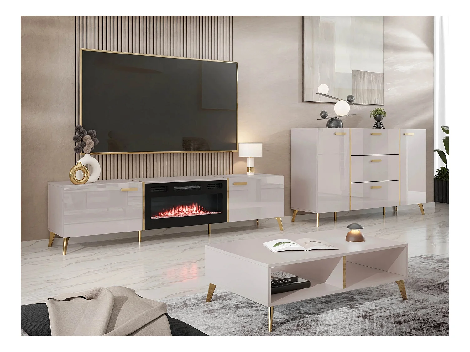 Mesa para revistas Teslomo 101, Placa de aglomerado laminado, 3x6x10cm