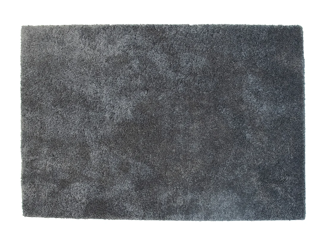 Tapete liso AMBIHOME CARACAS 01 - Cinzento, pelo alto, 160x230cm