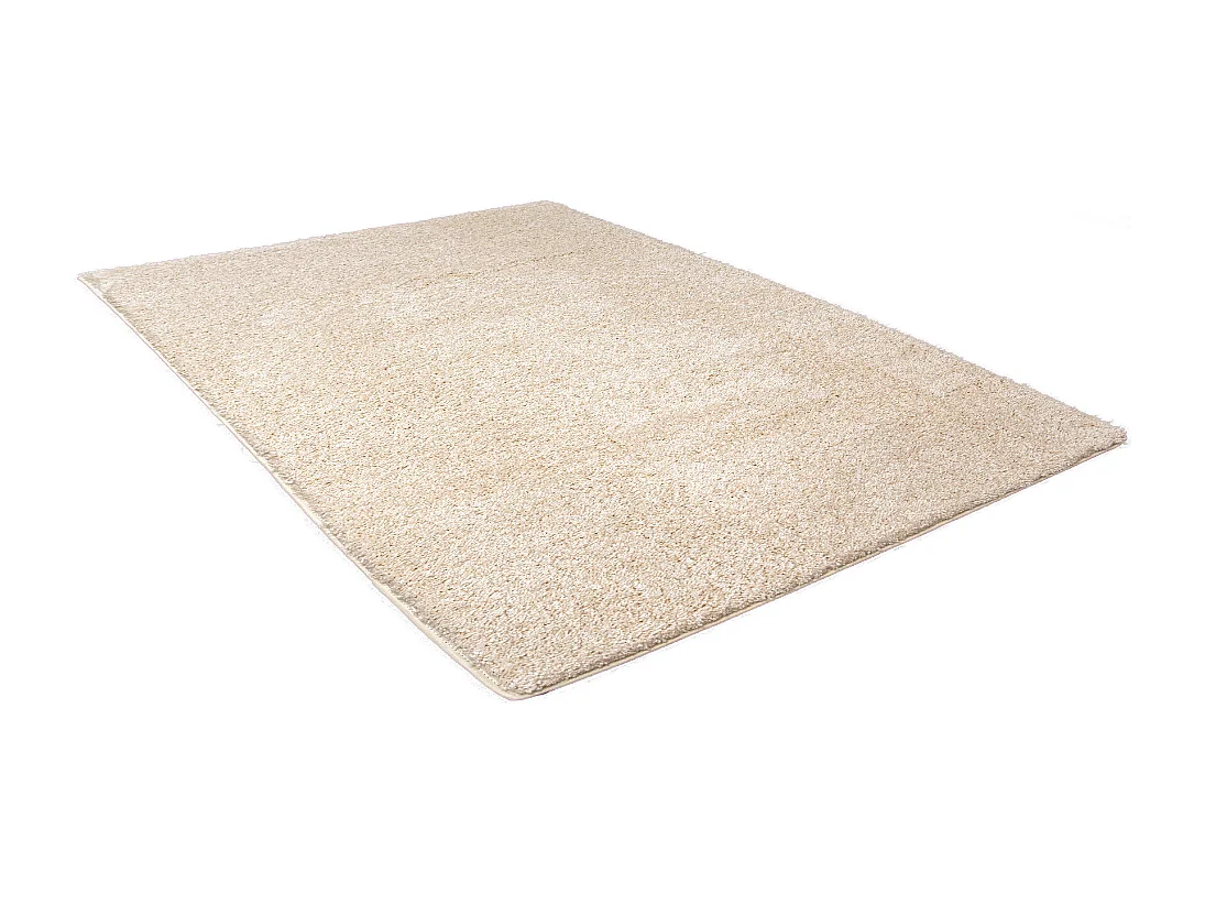 Tapete liso AMBIHOME CARACAS 02 - Bege, pelo alto, 115x170cm