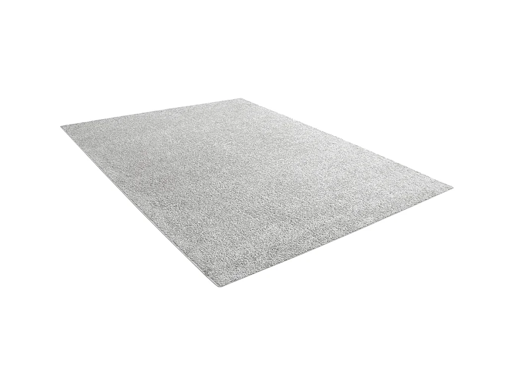 Tapete liso AMBIHOME KIND 04 - Cinza claro, pelo baixo, 57x150cm