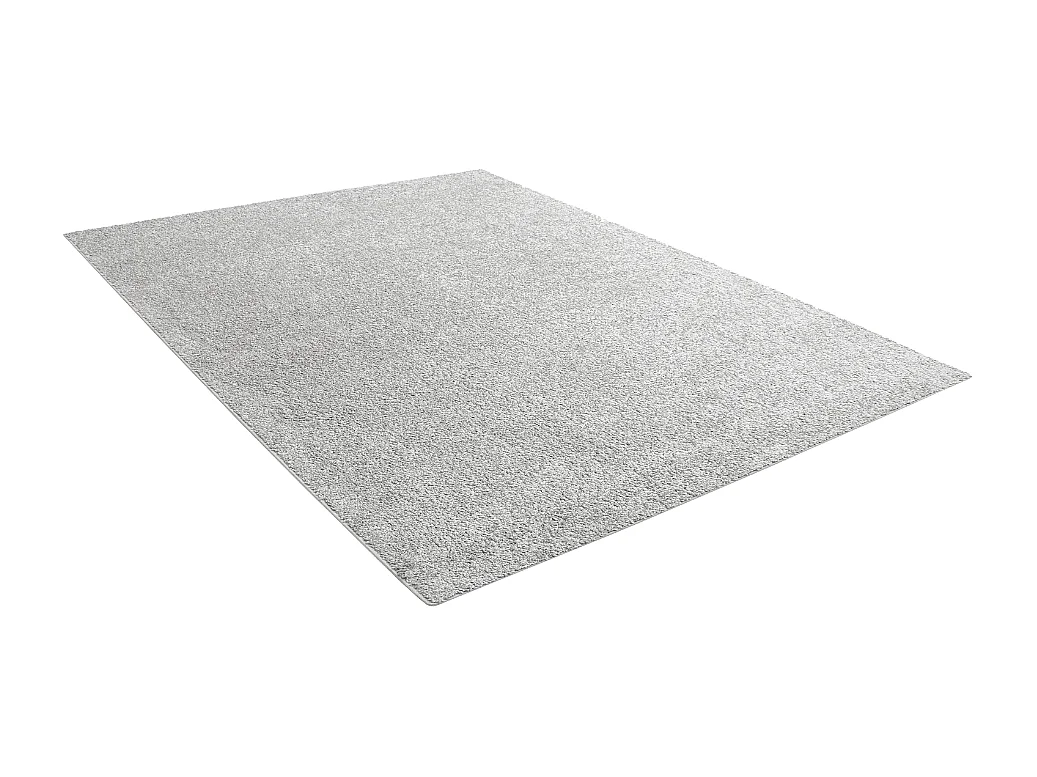 Tapete liso AMBIHOME KIND 04 - Cinza claro, pelo baixo, 57x150cm