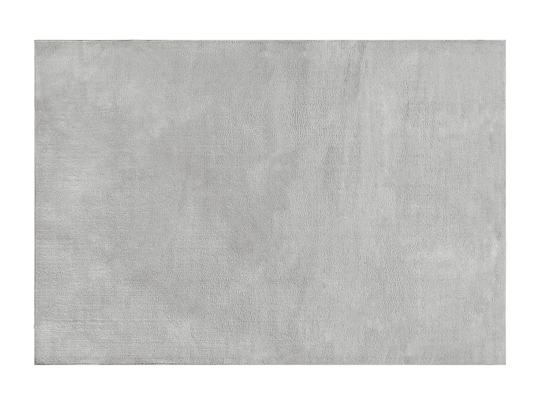Tapete liso AMBIHOME KIND 04 - Cinza claro, pelo baixo, 200x300cm