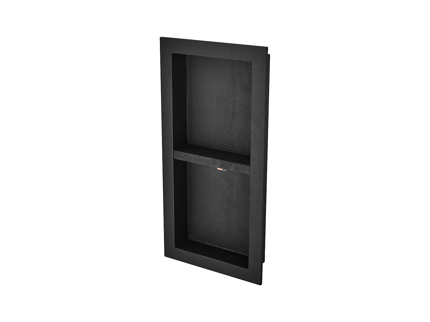 Niche de Douche SucceBuy 41 x 81 x 10 cm Double étagère Encastrée pour Douche Salle de Bain