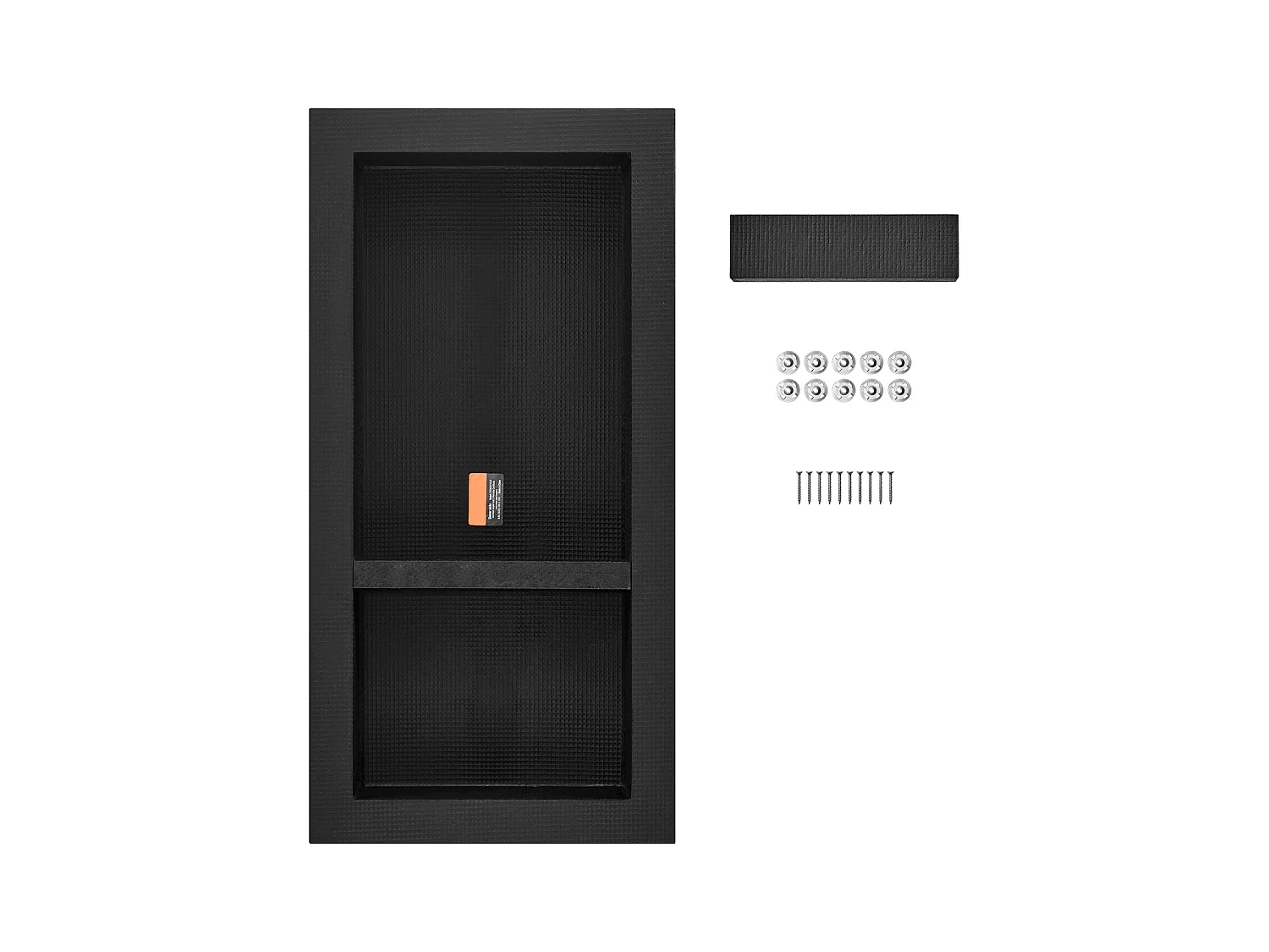 Dusche Nische SucceBuy 41 x 81 x 10 cm Double Regal für Dusche Badezimmer Vertieft