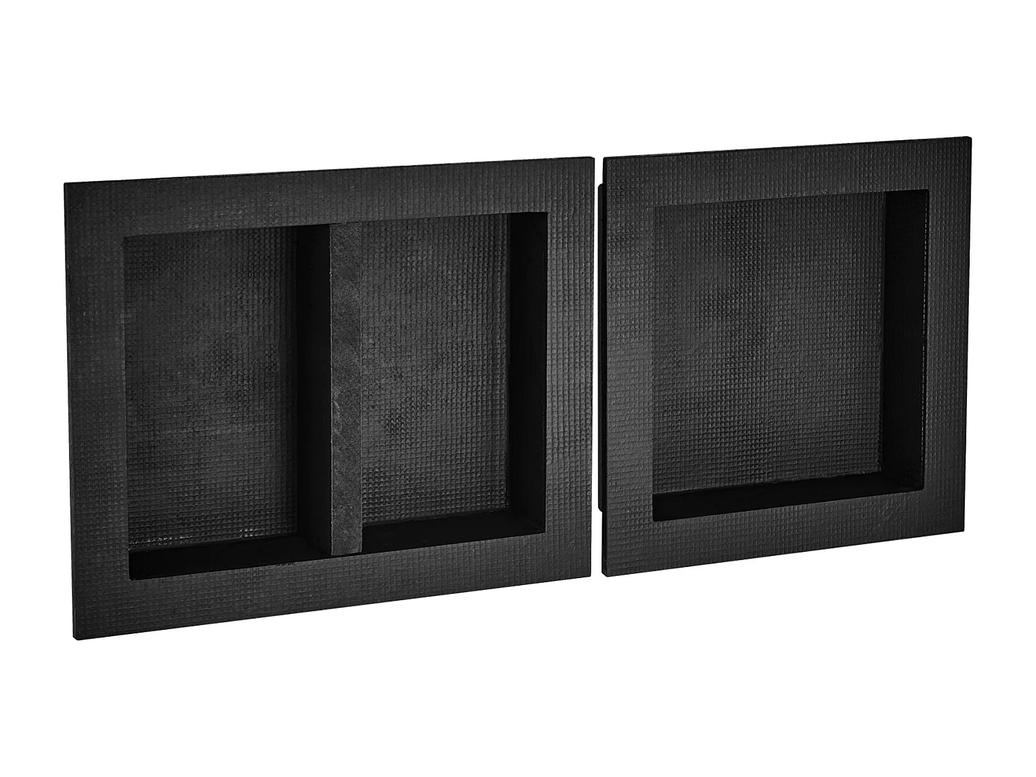 Niche de Douche SucceBuy 41x41 et 50,8 cm, Triple étagère pour Salle de Bain