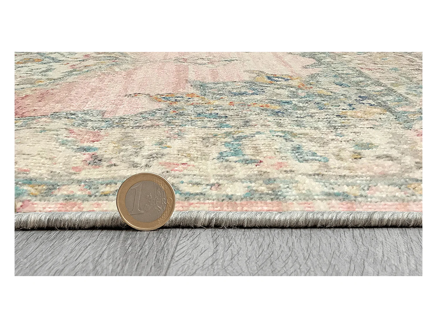 Tapis Palma d'extérieur Oriental, Rose, 200 x 290 cm