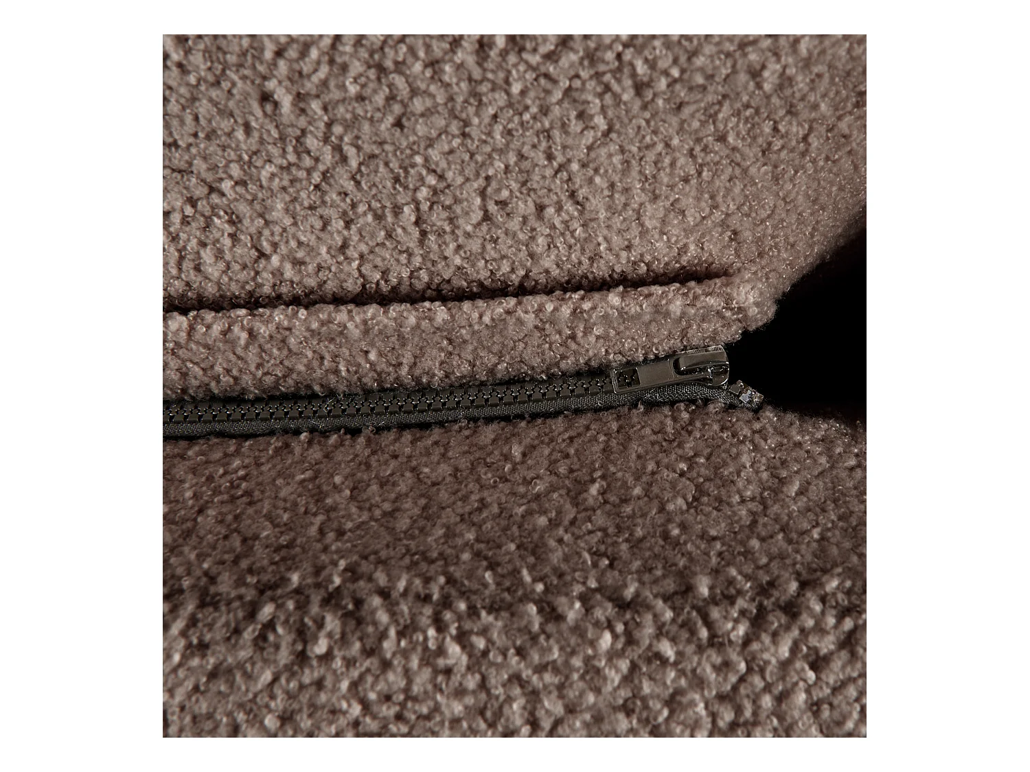 Lit avec sommier Bouclé MELLE 160 x 200 cm Marron