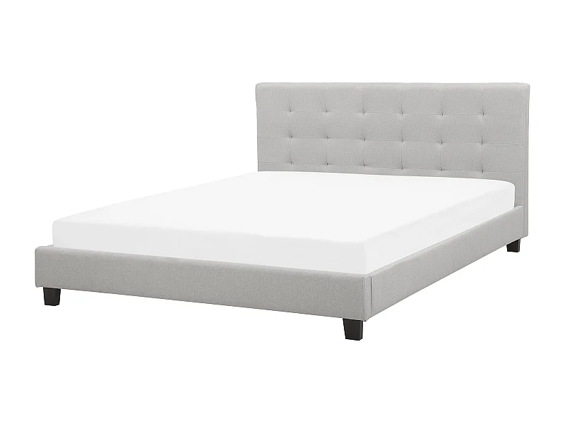 Waterbed Stof ROCHELLE 160 x 200 cm Lichtgrijs