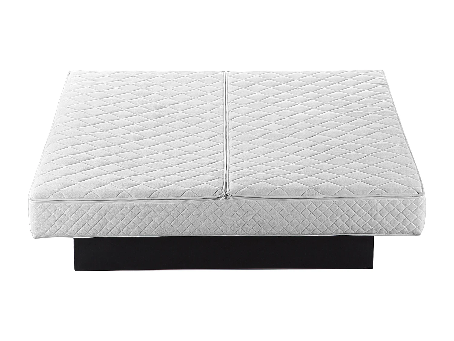 Letto ad acqua Velluto AVALLON 160 x 200 cm Verde smeraldo