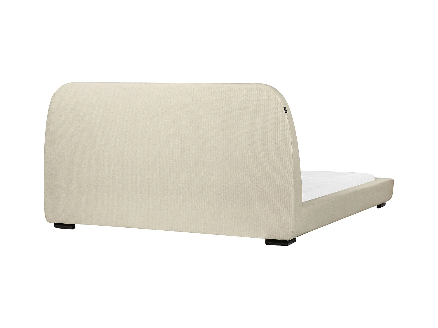 Lit à eau Tissu ROISEL 160 x 200 cm Beige clair