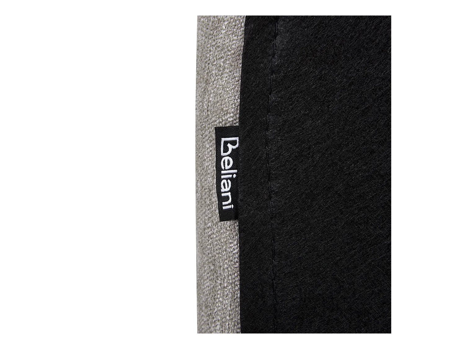 Bett mit Lattenrost Kunstleinen LAVARDENS 160 x 200 cm Taupe