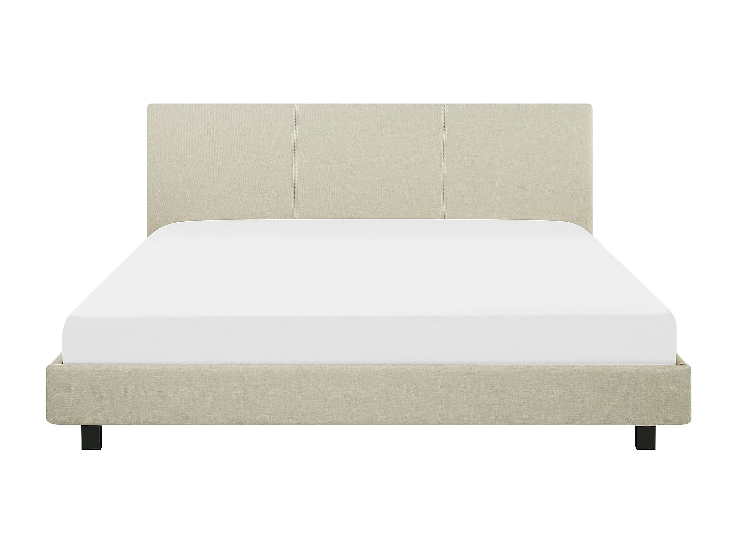 Lit à eau Tissu ALBI 180 x 200 cm Beige