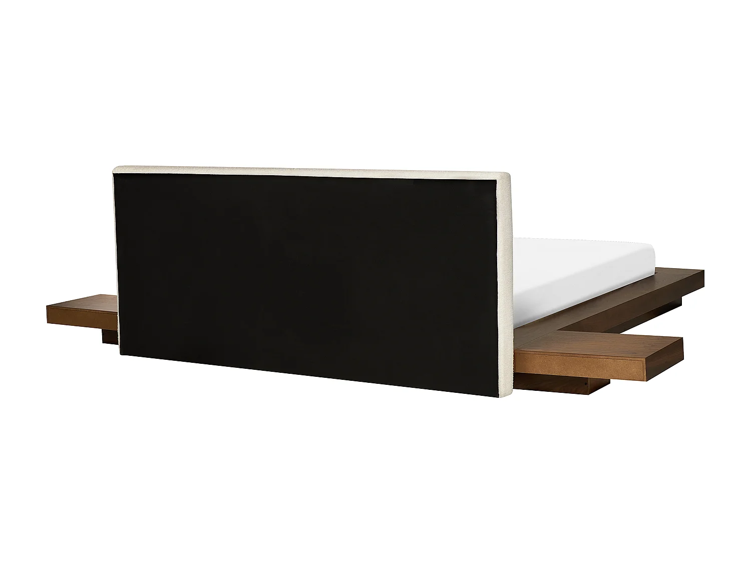 Lit à eau Bouclé ZEN 160 x 200 cm Frêne marron