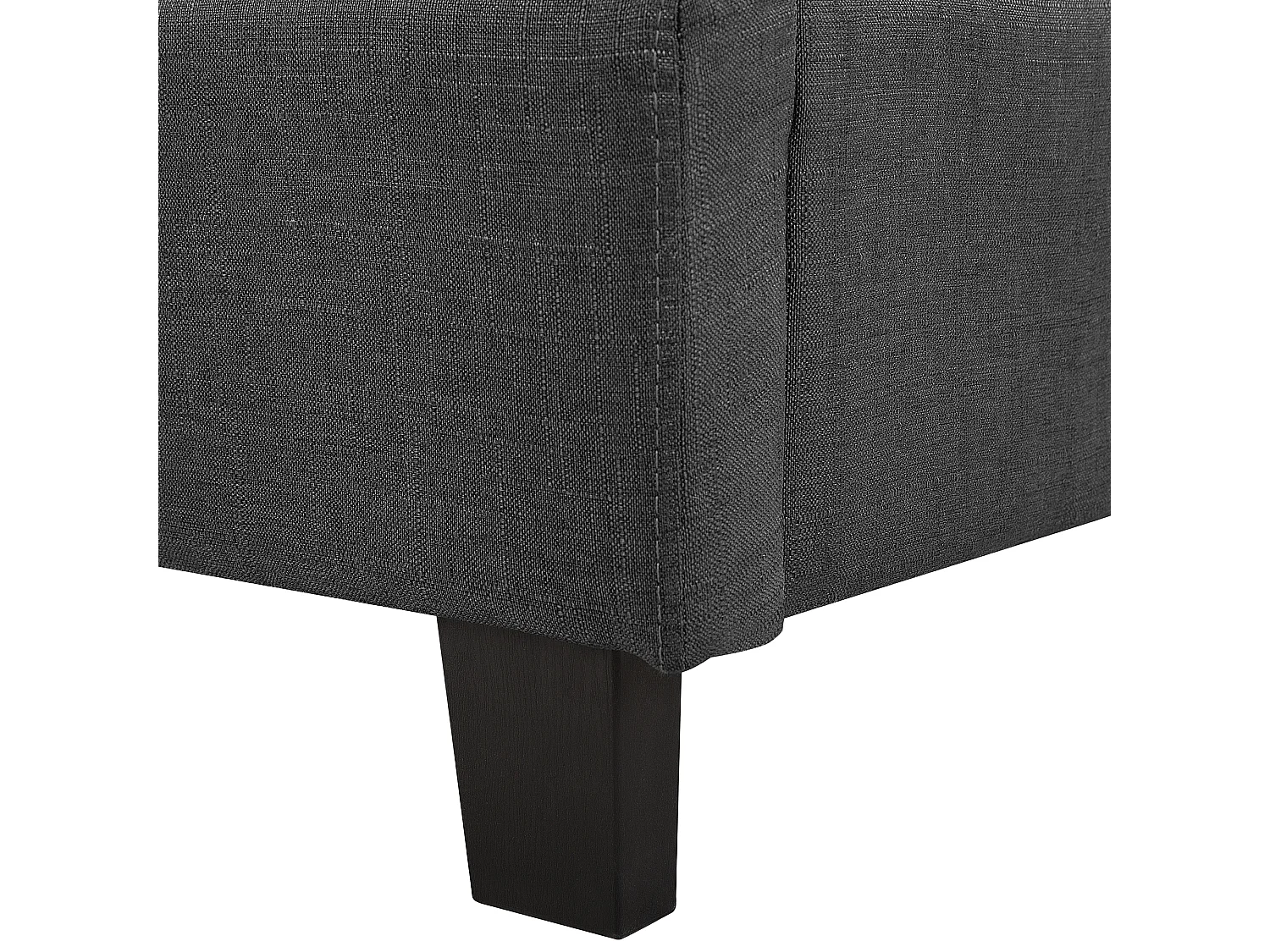 Waterbed Stof ROCHELLE 180 x 200 cm Donkergrijs