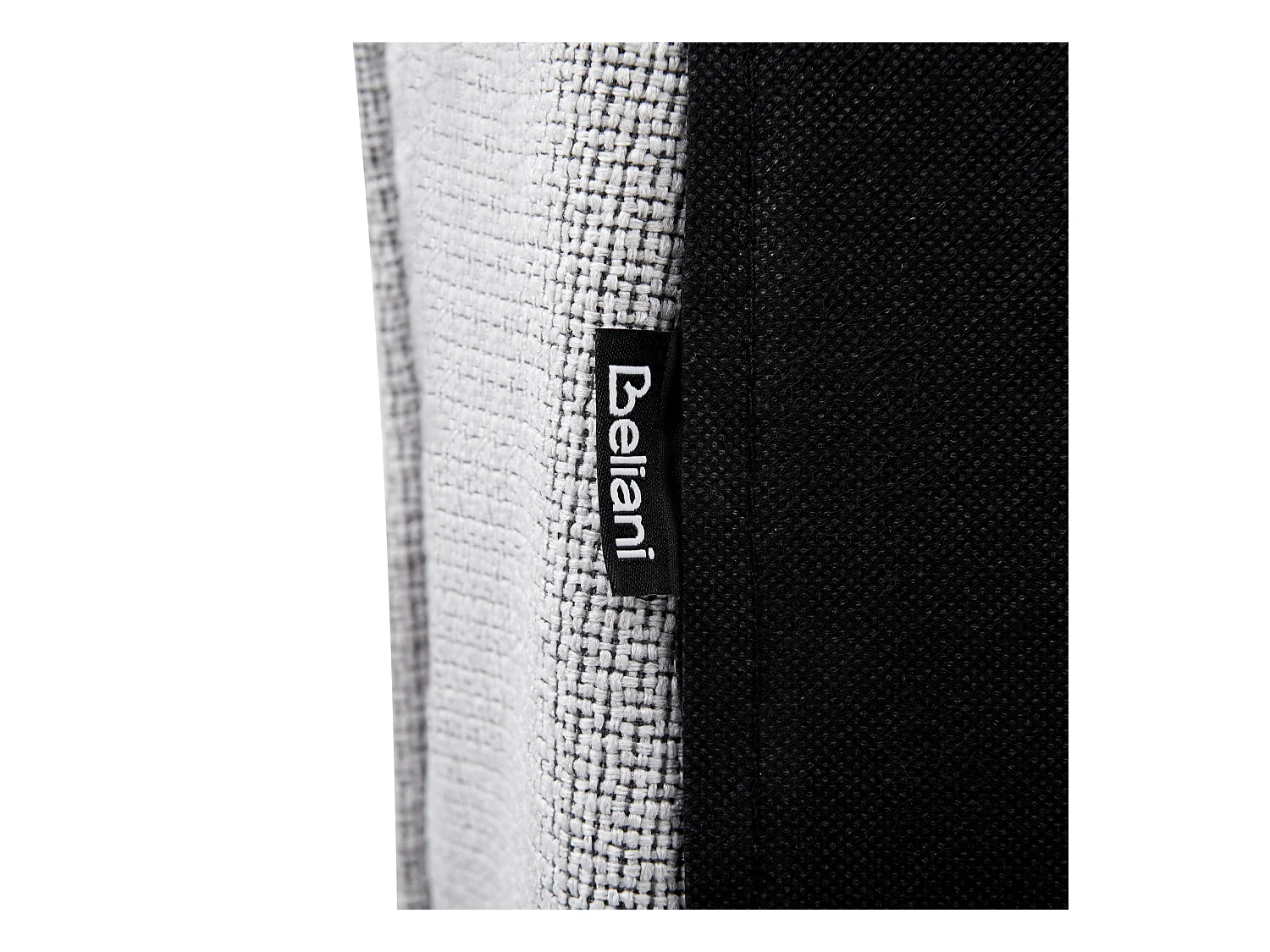 Bett mit Lattenrost Stoff VINAY 180 x 200 cm Hellgrau