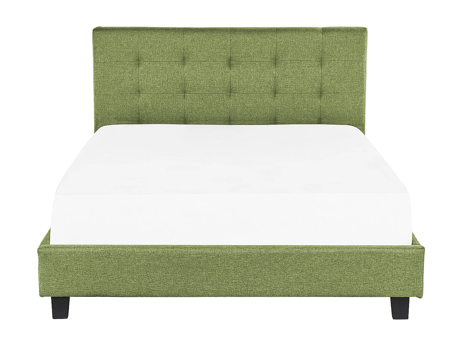 Lit à eau Tissu LA ROCHELLE 160 x 200 cm Vert