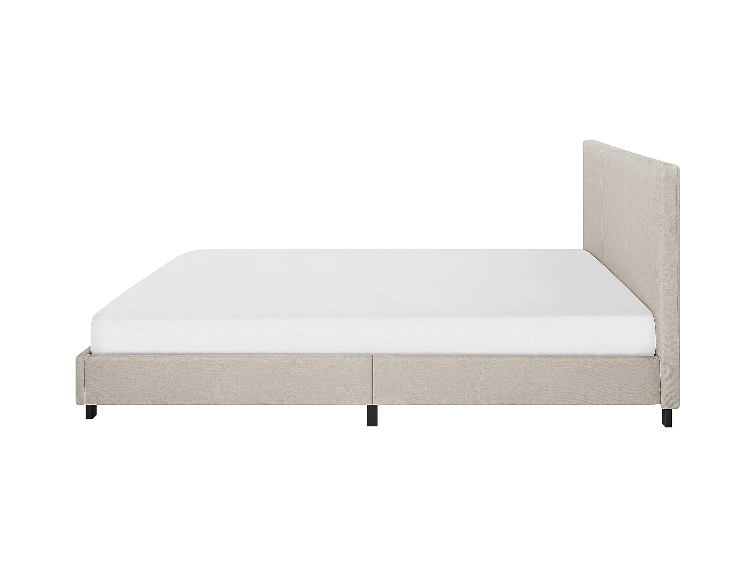 Wasserbett Stoff ALBI 160 x 200 cm Beige