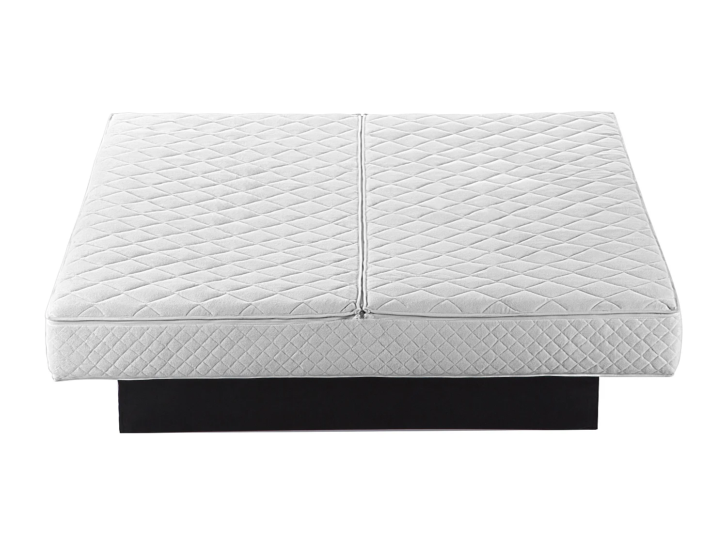 Lit à eau Tissu ALBI 160 x 200 cm Beige