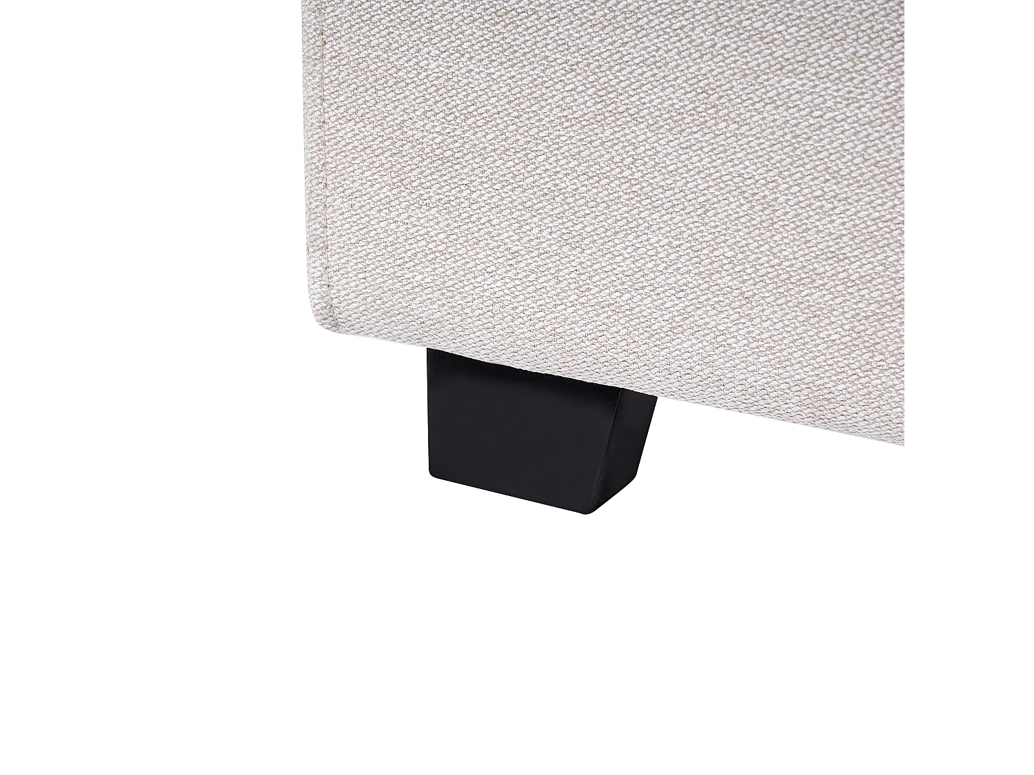 Lit à eau Tissu VAUCLUSE 160 x 200 cm Blanc cassé