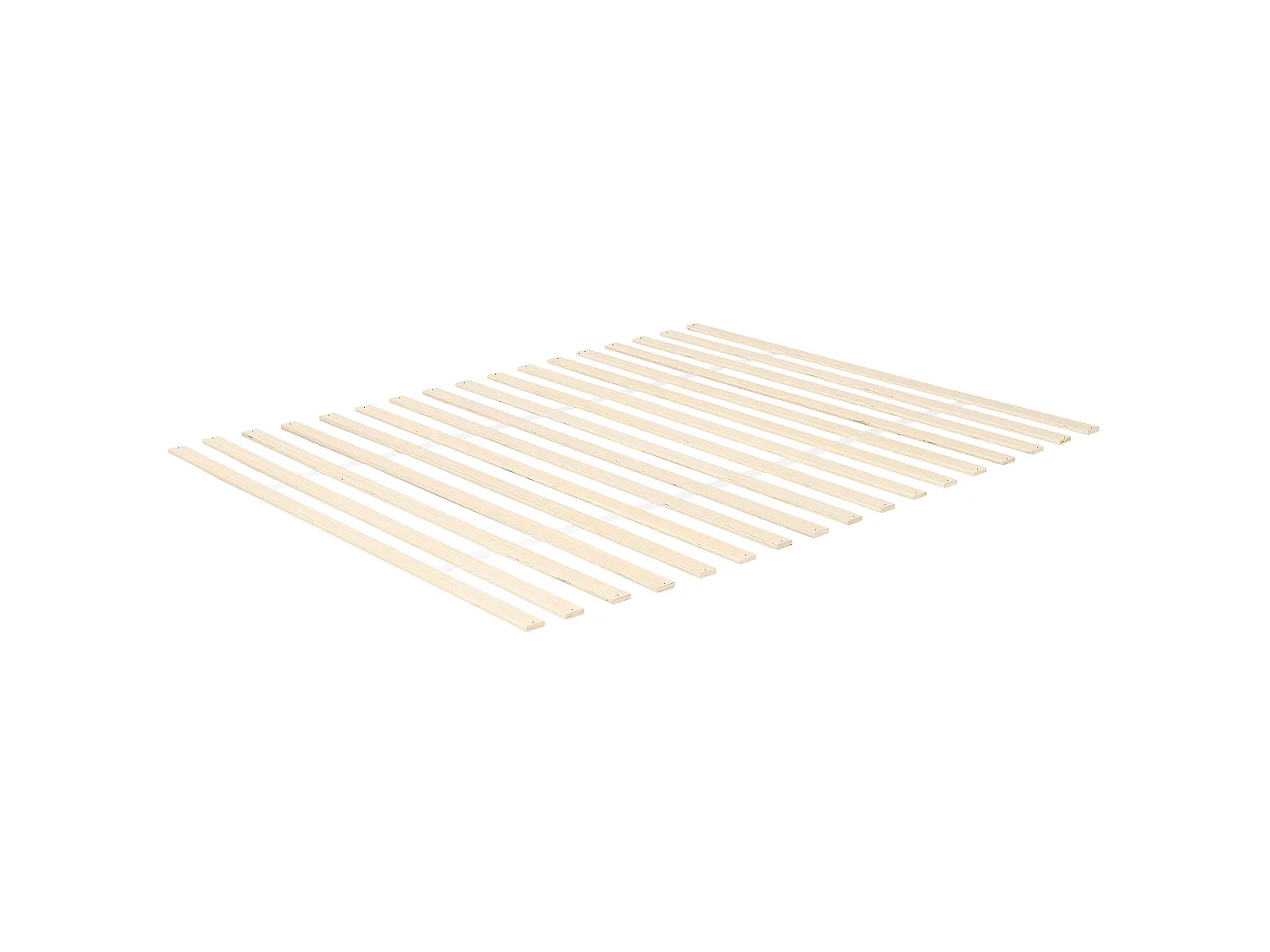 Bed WIZERNES 140 x 200 cm (EU Double) Light Oak