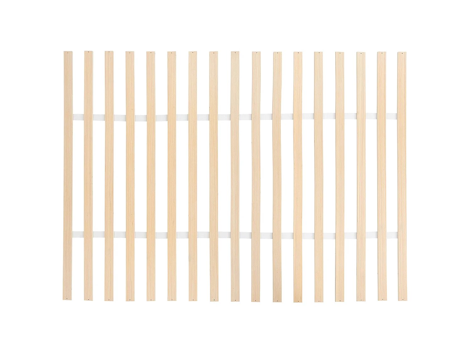 Bed WIZERNES 140 x 200 cm (EU Double) Light Oak
