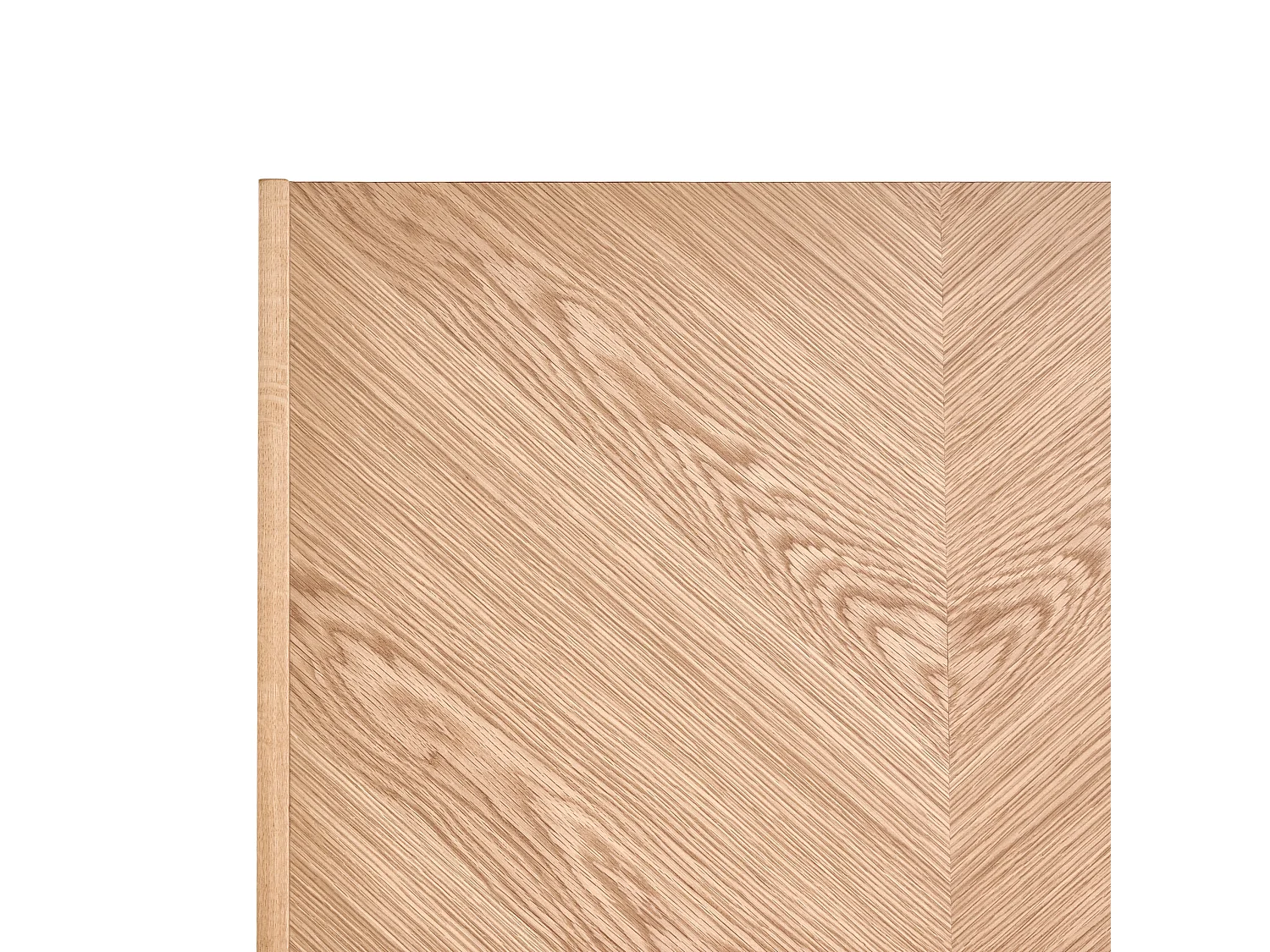 Bed WIZERNES 140 x 200 cm (EU Double) Light Oak