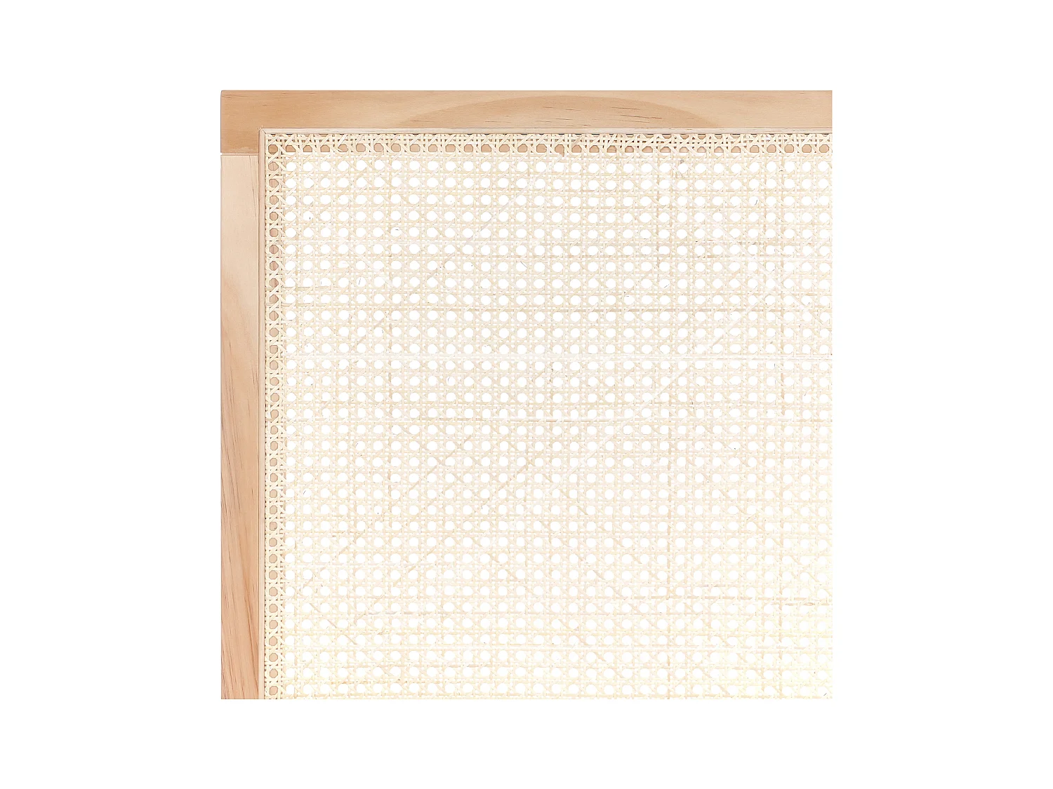 Bett mit Lattenrost Kiefernholz SALERNAS 180 x 200 cm Hellbraun