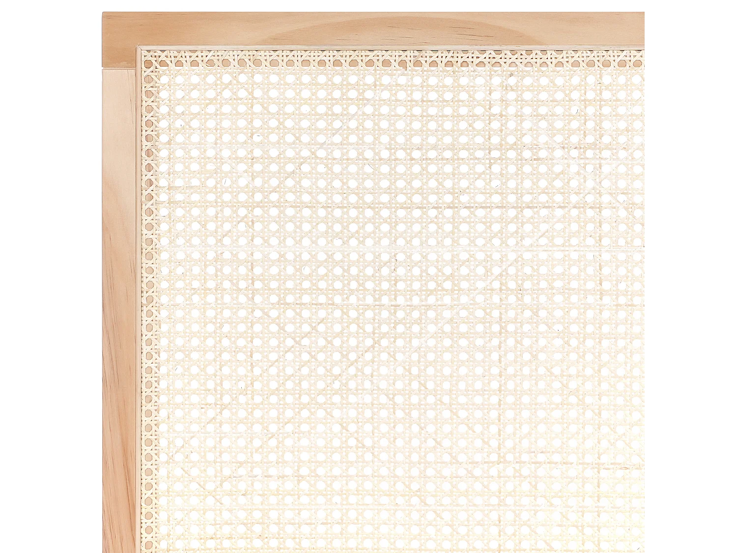 Bed Pine Wood SALERNAS 180 x 200 cm (EU Super King) Light Brown